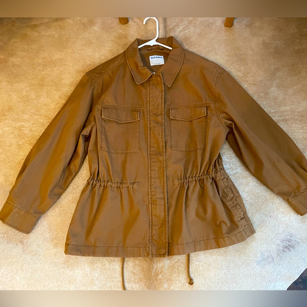 Old Navy Khaki Scout Utility Jacket